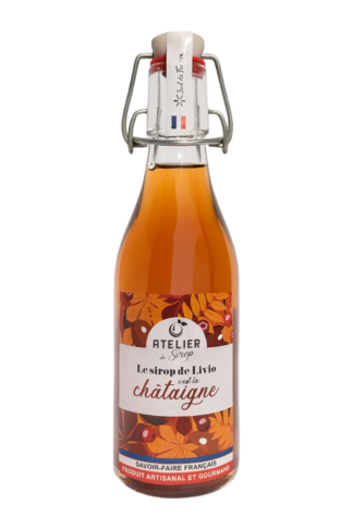 Livio, c'est le sirop saveur châtaigne