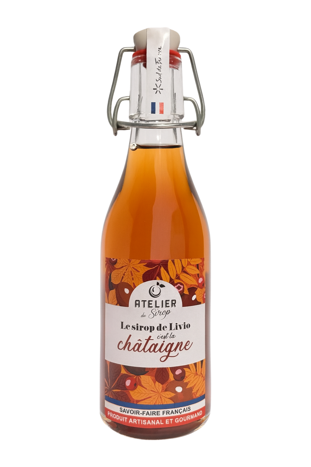 Livio, c'est le sirop saveur châtaigne