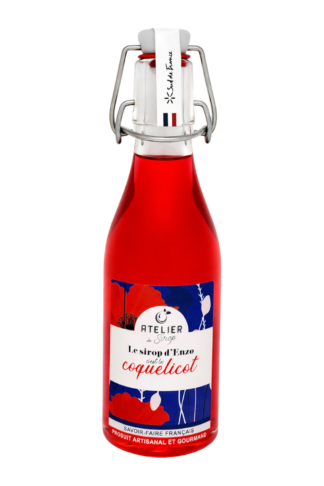 Enzo, c'est le sirop saveur coquelicot