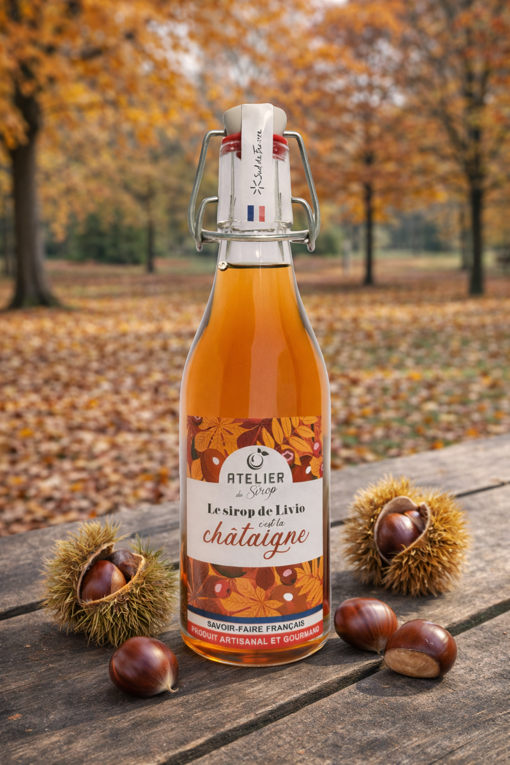 Livio, c'est le sirop saveur châtaigne – Image 2