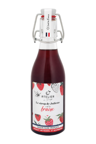 Juliette, c'est le sirop de fraise