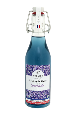 Marie, c'est le sirop saveur lavande