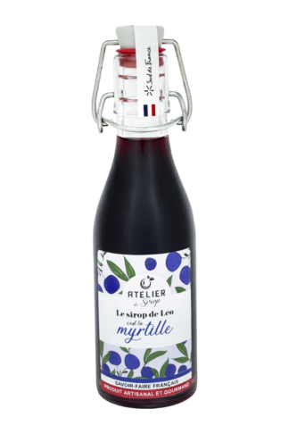 Léo, c'est le sirop de myrtille