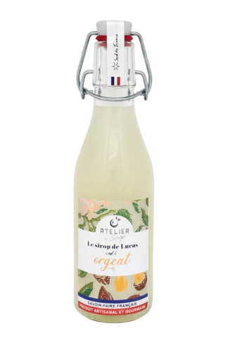 Lucas, c'est le sirop saveur orgeat