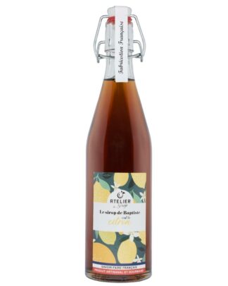 Sirop artisanal de citron, Atelier du Sirop