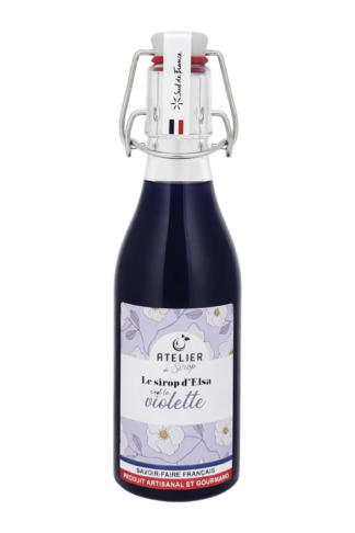 Elsa, c'est le sirop saveur Violette
