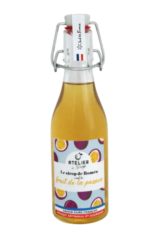 Roméo, c'est le sirop de Fruit de la Passion