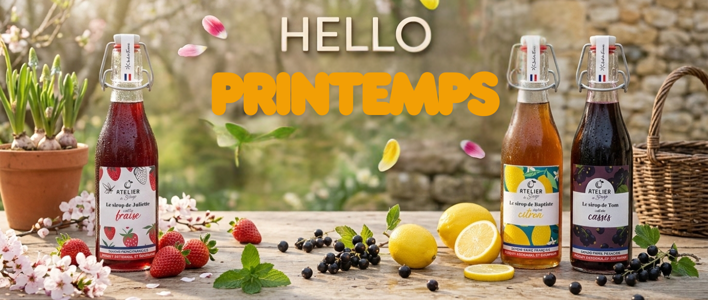 printemps sirops artisanaux