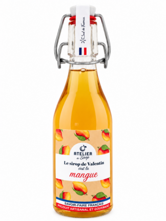 Valentin, c'est le sirop de mangue